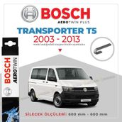 Bosch Aerotwin Volkswagen Transporter T5 2003-2013 Muz Silecek Takımı