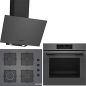 Bosch Antrasit Gri Ankastre Set Hjg852yn0t-pop6c9p30o-dwk64pj70t