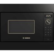 Bosch BEL623MY3 20 lt Siyah Ankastre Mikrodalga Fırın