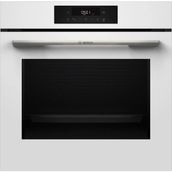 Bosch Beyaz 3 Lü Ankastre Set 503 ( HJG852YW0T - POP6C2P31O - DWK66PJ20T ) - 3D Fry Hava ile Kızartma -