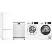 Bosch Beyaz Eşya Seti Kgn55vwe0n - Sms26dw00t - Wga242x3tr - Wqa24201tr