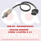 Bosch Corsa Astra Oksijen Sensörü