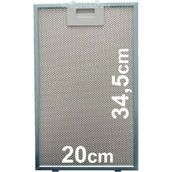 Bosch Davlumbaz Alüminyum Yağ Filtresi 20x34.5 cm Aspiratör Filtre