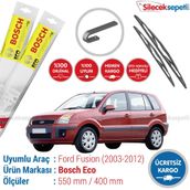 Bosch Eco Ford Fusion 2003-2012 Silecek Takımı