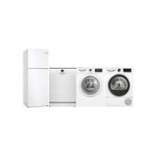 Bosch Ekonomik Beyaz Eşya Seti KDN55NWE0N, WAN24200TR, SMS26DW00T, WQA24201TR
