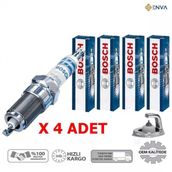 Bosch Enva Volkswagen Bora 1999-2005 1.6 Benzin LPG İridyum Buji Takımı