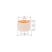Bosch F026400289 A6 A7 Hava Filtresi