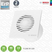 Bosch F1300 W 100 Banyo Havalandırma Fanı