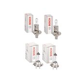 Bosch Fiat Linea 2 Uzun H7 Far 2 Kısa H1 Far Ampul Uzun Kısa Far Ampul Set