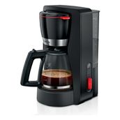 Bosch Filtre Kahve Makinesi TKA4M233 15 Fincan Kapasitesi Siyah Renkli Otomatik Kapanma Özelliği
