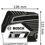 BOSCH GCL 2-50 Çapraz Hizalama Lazeri