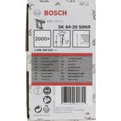 Bosch GNH 18 V 64M 50 mm 2000 Adet Uyumlu SK64-20 NR Paslanmaz Başsız Çivi