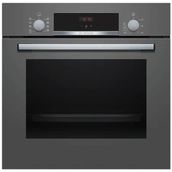 Bosch HBF514BH0T 60x60 cm Antrasit Gri Ankastre Fırın