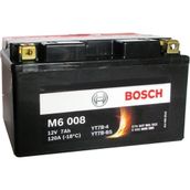 Bosch M6008 12 V 7 Amper 120 A YT7B-BS Motosiklet Akü