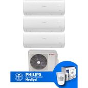 Bosch Multi Split Inverter Klima 28000 Btu 1 Dış + 3 Iç Ünite 9+12+12 Btu (Su Arıtma Sürahisi Hediyeli) - Philips Su Arıtma Sürahisi Hediyeli - Yok