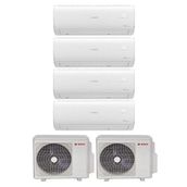 Bosch Multi Split İnverter Klima 72000 Btu Dış (36+36) + 4 İç Ünite 12000 + 12000 + 24000 + 24000 Btu