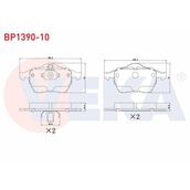 Bosch Opel Vectra B 2.0 1995-2002 Ön Fren Balatası