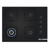 Bosch POH7C6P30O 67 cm Siyah Cam Ankastre Ocak