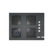 Bosch POH7C9O12O Antrasit Gri 67 cm Siyah Cam Ankastre Ocak
