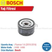Bosch Renault Fluence 1.6 2010 2016 Filtre Bakım Seti