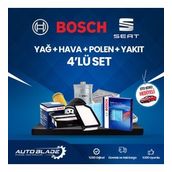 Bosch Seat Leon 1.6 2003 2006 BCB Filtre Bakım Seti