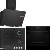 Bosch Siyah Ankastre Set HUA717BA0T-PNP6C6O12O-DWK66PJ60T
