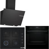 Bosch Siyah Ankastre Set HUA717BA0T-POP6C6P30O-DWK66PJ60T