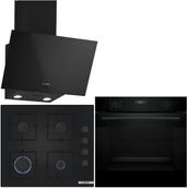 Bosch Siyah Ankastre Set HUA717BA0T-POP6C6P31O-DWK63PJ60T