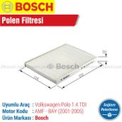 Bosch Volkswagen Polo 1.4 TDI 2001 2005 AMF BAY Filtre Bakım Seti
