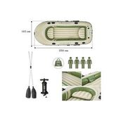 Bot Voyager Set X4 350X145cm 4 Kisilik Bot Kurek Pompa Set