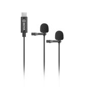 Boya BY-M3D Type-c Telefon İkili Yaka Mikrofonu