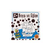 Boya ve Eğlen Turuncu Kitap-Parıltı Yayınları