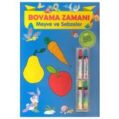 Boyama Zamanı Meyve ve Sebzeler - Parıltı Komisyon Kollektif Heyet-Kurul-Komisyon