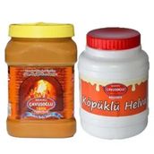 Bozkırlı Çavuşoğlu 930 gr Odun Ateşinde Kepekli Bozkır Tahini + 930 gr Köpüklü Helva