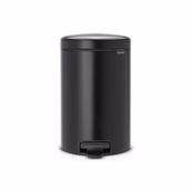 Brabantia 001-01-BO Matt Black Pedallı 12 lt Çöp Kutusu