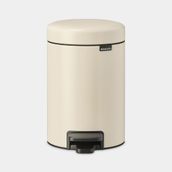 Brabantia Newicon 3 lt Pedallı Mat Bej Çöp Kutusu