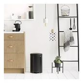 Brabantia Newicon Fpp Mat Çelik Pedallı 20 lt Çöp Kutusu