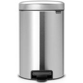 Brabantia Newicon Fpp Matt Çelik Pedallı Gri 12 lt Mutfak Çöp Kovası
