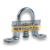 Branda Marketim 10 Adet Metal Yaylı Dorse Kancası Döner Mandal Kilit