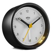 Braun BC12BW Siyah-Beyaz Klasik Analog Alarmlı Masa Saati