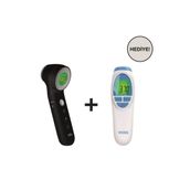 Braun BNT400 Temassız Ateş Ölçer Siyah+Vıcks VNT200 Ateş Ölçer