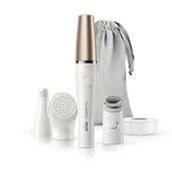 Braun FaceSpa Pro 911 Şarjlı Yüz Epilatörü + Cilt Bakım Seti 3in1