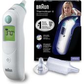 Braun IRT6515 Kızılötesi Ateş Ölçer Yüksek Hassasiyetli Geniş Açılı Sensör ile Hızlı Ölçüm - Beyaz