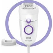 Braun Silk-épil 5 5505 Kablolu Kuru Kullanım Beyaz Epilatör + Smartlight + Daraltıcı Başlık