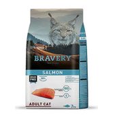 Bravery Tahılsız Somonlu Yetişkin 7 kg Kedi Maması