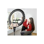 Brawi 22 Inç 56cm 100w Mega Boy Ring Light Led Halka, Kuaför Ve Makyaj Çekim Işığı
