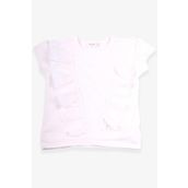 Breeze Ekru 1.5-5 Yaş Güpürlü Kız Çocuk T-shirt