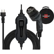 BRENNENSTL Brennenstuhl E-Mobility Serisi Ev Tipi Elektrikli Araç Taşınabilir Şarj Istasyonu 8 Metre Kablolu 10 Amper 2,3 KW (Alman