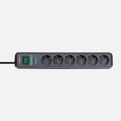 Brennenstuhl Eco Line 13.500 MAh Anahtarlı 6'lı 1.5 m Akım Korumalı Priz