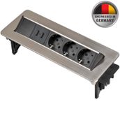 Brennenstuhl Ofis ve Mutfak Masasına Ayarlanabilir USB 3 Soketli Priz
